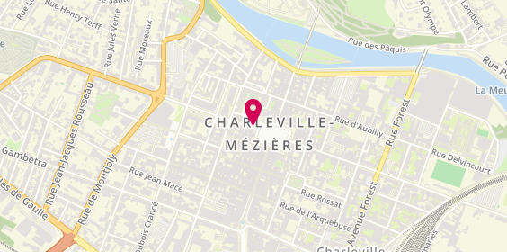 Plan de Zen et Minéraux, 4 Rue de Mantoue, 08000 Charleville-Mézières