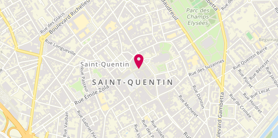 Plan de Charlotte, 14 Rue Saint-André, 02100 Saint-Quentin