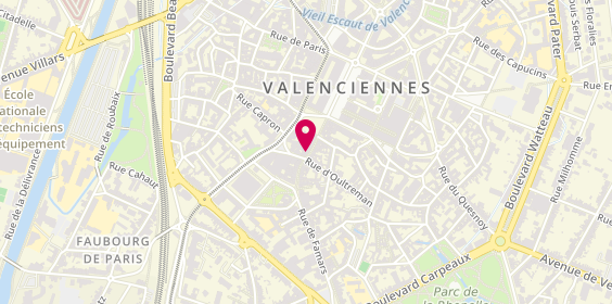 Plan de Bijouterie Didier Hourdeaux, 20 Rue de Famars, 59300 Valenciennes