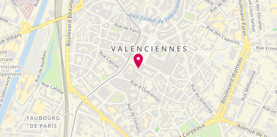 Plan de Mauboussin, 15 Rue de Famars, 59300 Valenciennes