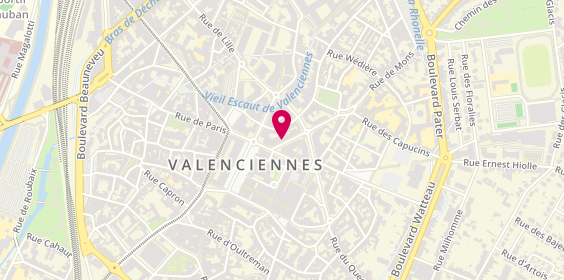 Plan de Bijouterie Choain, 21 avenue Albert 1er, 59300 Valenciennes