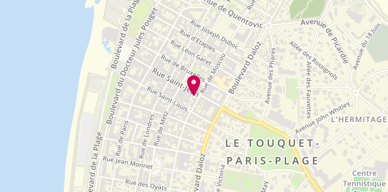 Plan de Lol'shop, 68 Rue Saint-Jean, 62520 Le Touquet-Paris-Plage