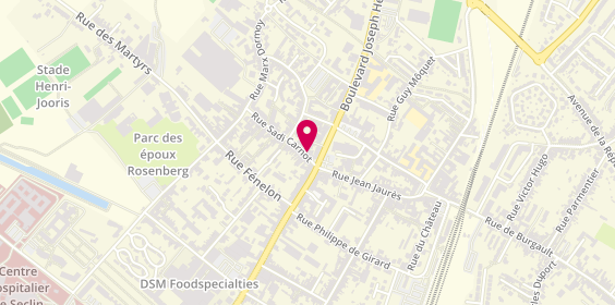 Plan de Bijouterie Dessenne, 4 Rue Sadi Carnot, 59113 Seclin