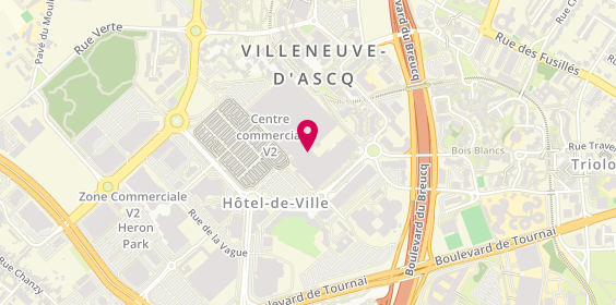 Plan de Marc Orian, Boulevard de Valmy Centre Commercial Auchan Villeneuve-d'Ascq V2, 59650 Villeneuve-d'Ascq