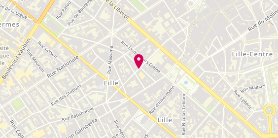 Plan de Tempka, 71 Centre Commercial Euralille, 59260 Lille
