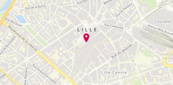 Plan de Valery Bijoux, 41 place Rihour, 59800 Lille
