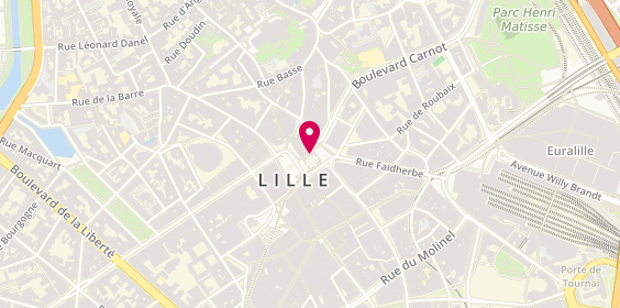 Plan de Tresors d'Ailleurs, 10 Rue des 7 Agaches, 59000 Lille