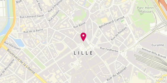 Plan de Montblanc, 4 Rue de la Bourse, 59800 Lille