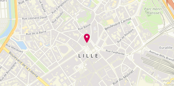 Plan de Cresus, 5 Rue de la Bourse, 59000 Lille
