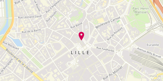 Plan de Bijouterie Lepage, 6 8 10 6 Rue Bourse, 59800 Lille