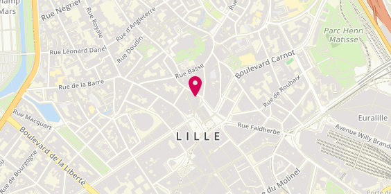 Plan de Seiko, 7 Rue Lepelletier, 59800 Lille