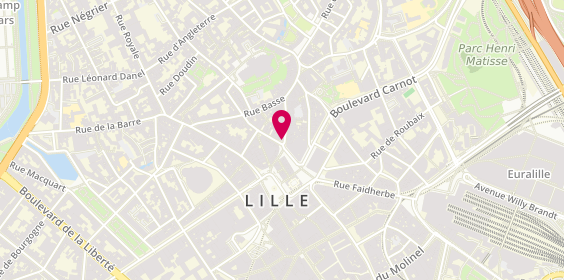 Plan de Mauboussin, 1 Rue de la Grande Chaussée, 59800 Lille