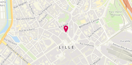 Plan de Vaneste Joailliers, 3-5 Rue de la Grande Chaussée, 59800 Lille
