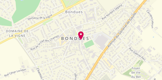 Plan de Bijouterie Maerens, 10 Rue Bosquiel, 59910 Bondues