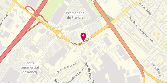Plan de Moa, Centre Commercial Promenade de Flandre
Route de Roncq, 59960 Neuville-en-Ferrain
