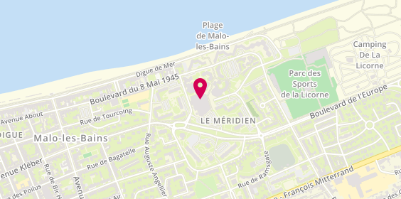 Plan de Atelier Fred, Centre Commercial le Méridien
125 Rue de Douai, 59240 Dunkerque